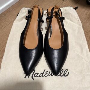 Madewell The Debbie Slingback Kitten Heel